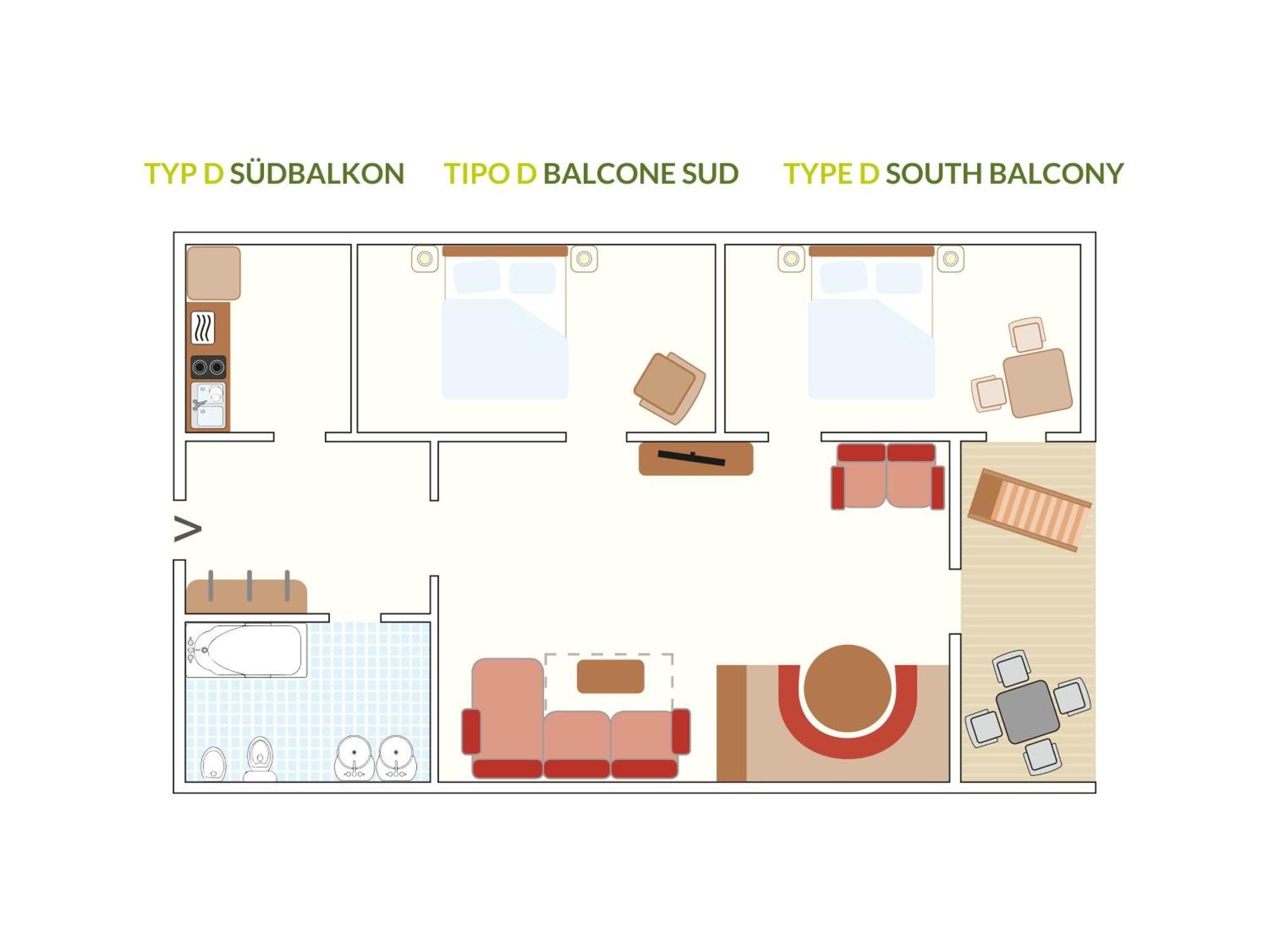 טירולו Hotel Appartement Inge מראה חיצוני תמונה