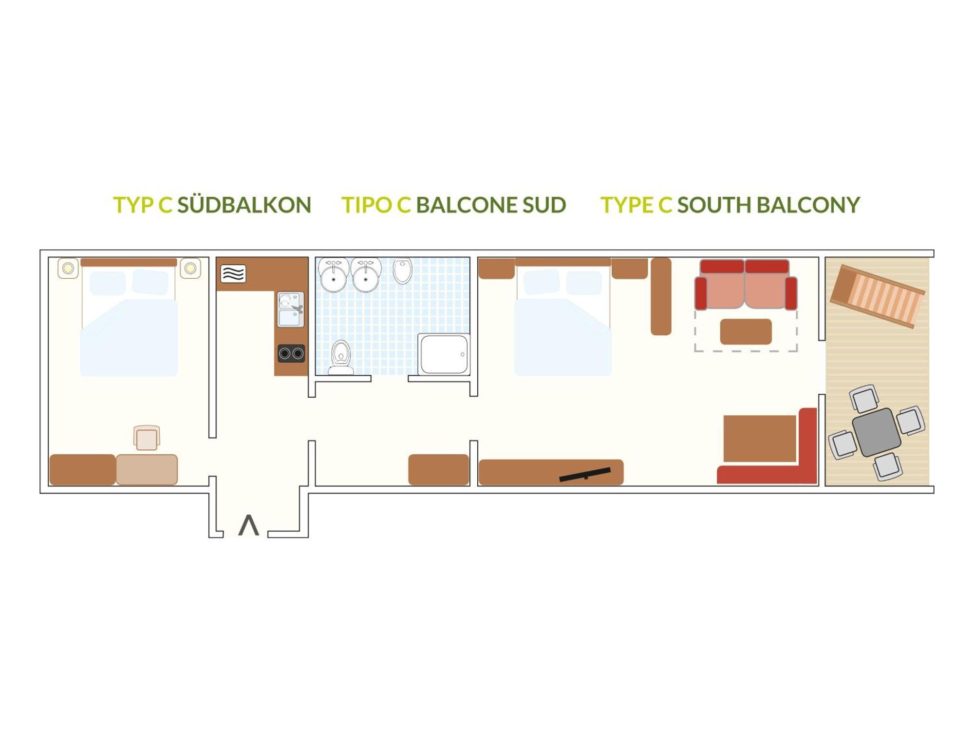 טירולו Hotel Appartement Inge מראה חיצוני תמונה